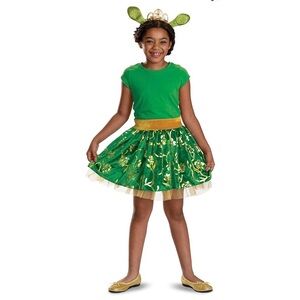 Dream Works Shreck Fiona Child Tutu Costume Kit | One Size Child